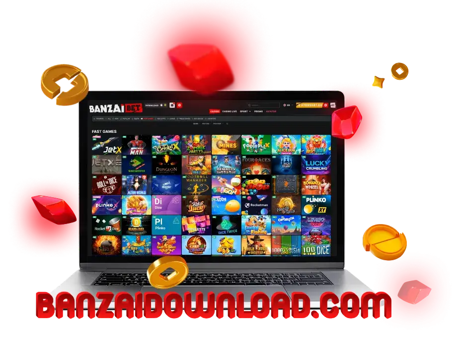 Games Selection BanzaiBET App